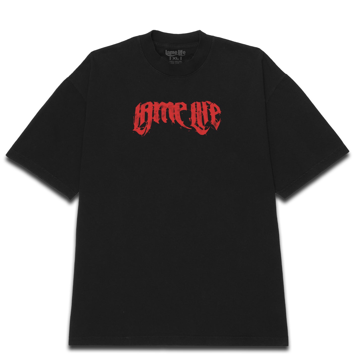 "GHOST LOGO" T-SHIRT (RED)