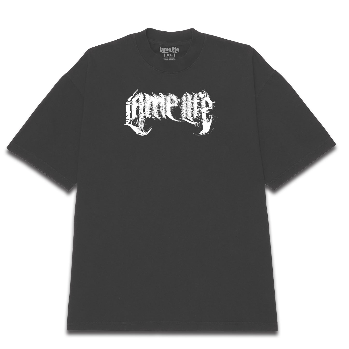 "RUPTURE LOGO" T-SHIRT (DARK GREY)