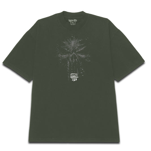 "PUNISH" T-SHIRT (HUNTER GREEN)